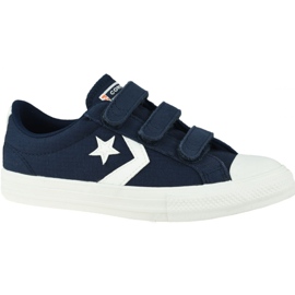 Converse Star Player Low Kinder 667547C Schuhe marineblau grau