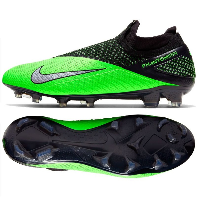 Nike Phantom Vsn 2 Elite Df Fg M CD4161 036 Fußballschuh mehrfarbig grün