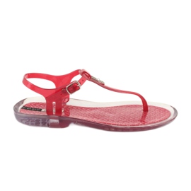 Flip-Flops Grendha Clear / rot farblos