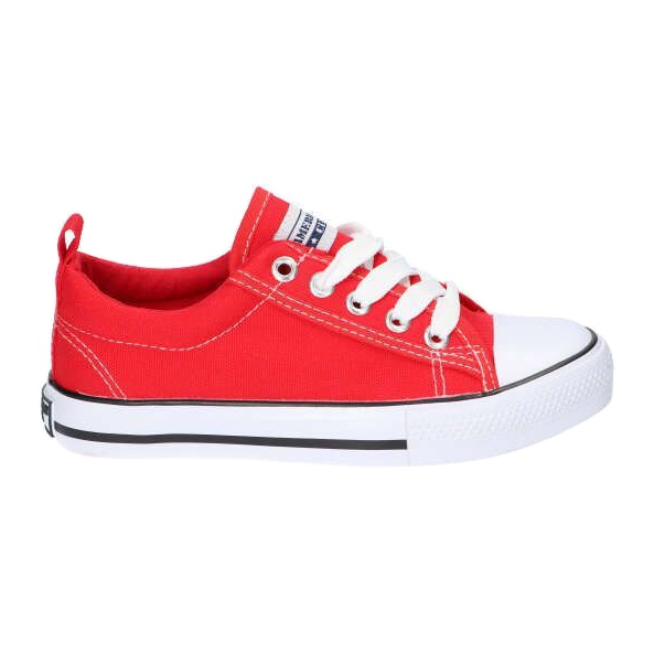 American Club Rote American LH23 Sneakers mit Schnürung ['rot']