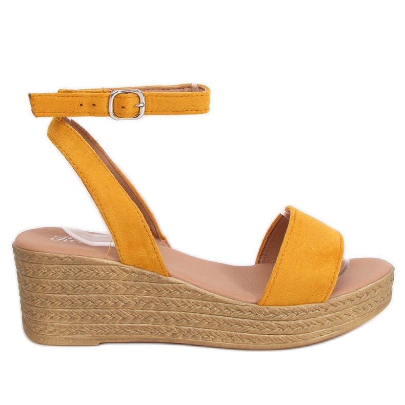 Keilsandalen Honig 019-18 Gelb