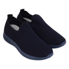 Marineblaue Sportschuhe 7079 DK.BLUE
