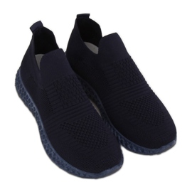 Marineblaue Sportschuhe 4388 DK.BLUE navy blau