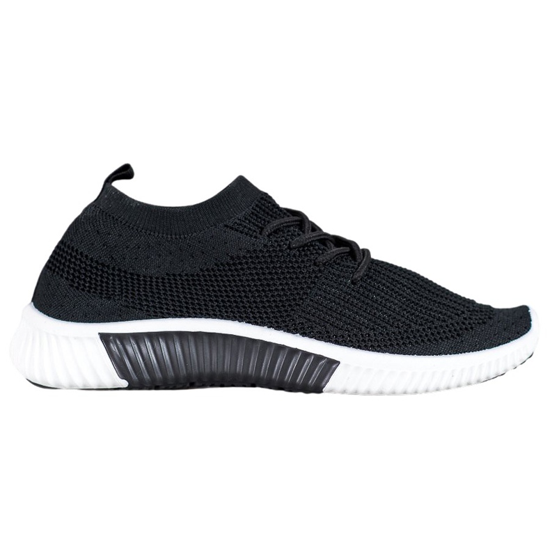 Lemax Schwarze Textil-Sneakers