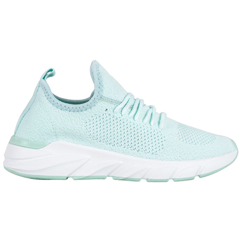 Lemax Textil-Sneaker auf der Plattform grün