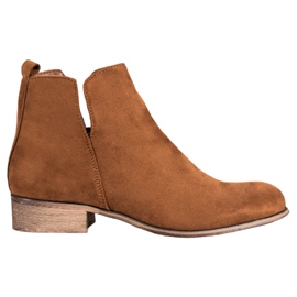 Evento Wildleder Stiefeletten braun