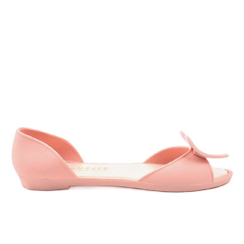 Rosa Melisse Gummiballerinas mit Herz KM121-22