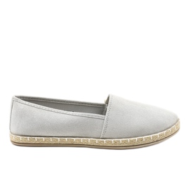 Graue Slip-On Espadrilles D1K-6