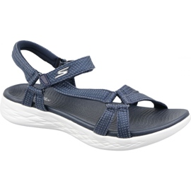 Skechers On The Go 600 W 15316-NVY Sandalen navy blau blau