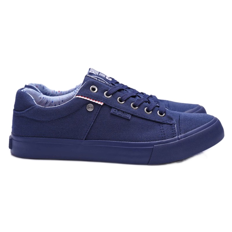Herren Sneaker Big Star Marineblau AA174094 navy blau