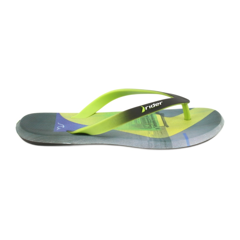 Herren Flip-Flops Rider Energy AD 10719 schwarz blau grau grün