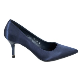 Cm Paris Klassische marineblaue High Heels
