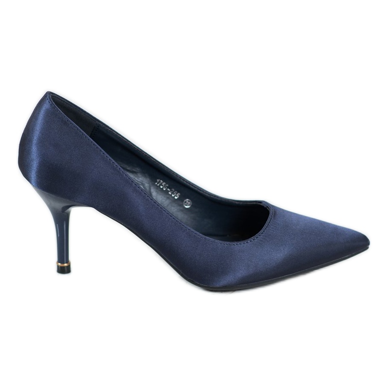 Cm Paris Klassische marineblaue High Heels