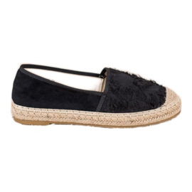 Seastar Espadrilles aus Wildleder schwarz