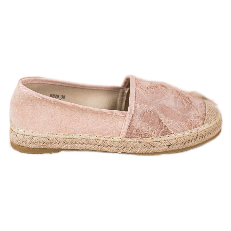 Seastar Espadrilles aus Wildleder rosa