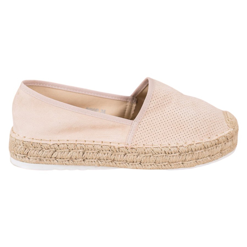Seastar Durchbrochene Espadrilles mit Wildleder braun