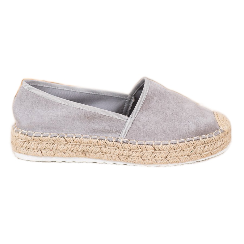 Seastar Espadrilles aus grauem Wildleder