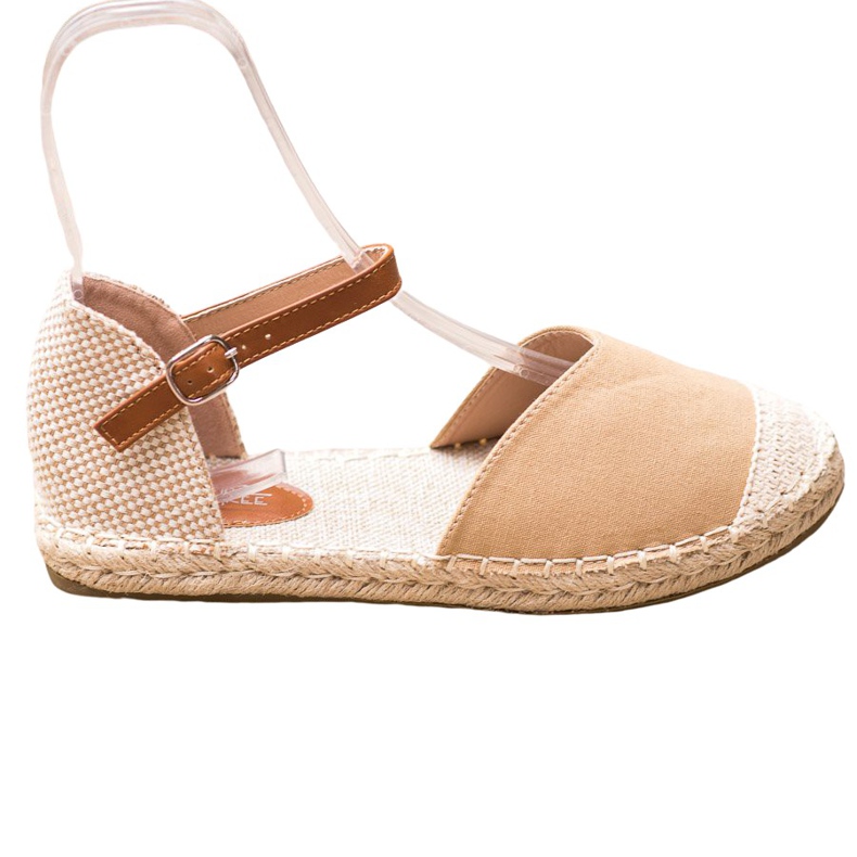 SHELOVET Textil-Espadrilles braun