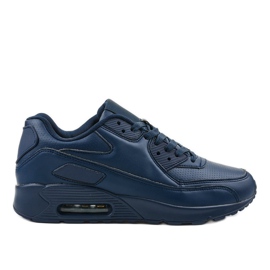 Marineblaue Sportschuhe für Herren 7731-4 navy blau