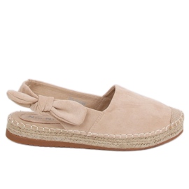 Beige Espadrilles für Damen 3016 Beige