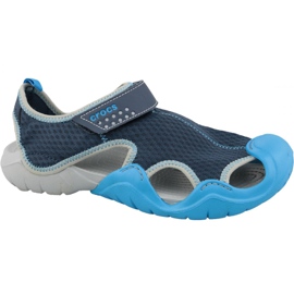 Crocs Swiftwater U 15041-49T Sandalen marineblau blau