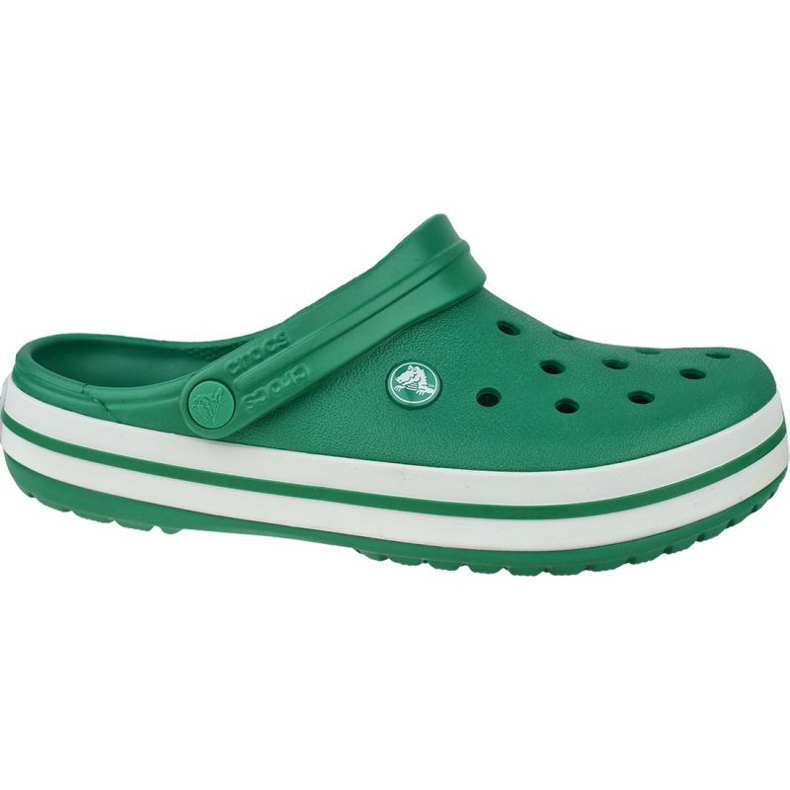 Crocs Crocband 11016-3TL Schuhe weiß grün