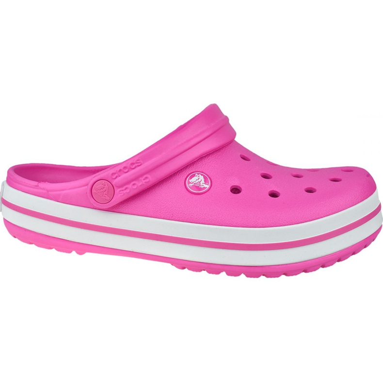 Crocs Crocband 11016-6QR Schuhe weiß rosa