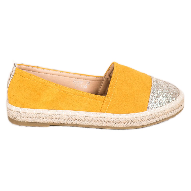 Seastar Espadrilles mit Glitzer gelb