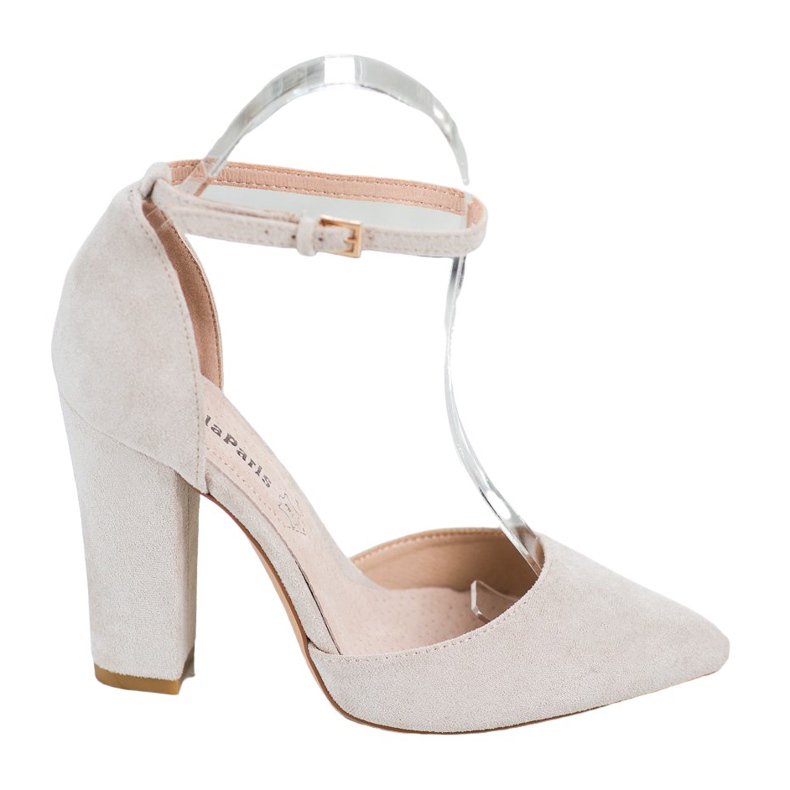 Bella Paris Pumps mit hohen Absätzen braun