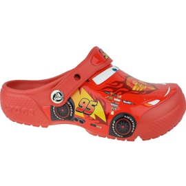Crocs Fun Lab Cars Clog Jr 204116-8C1 rot
