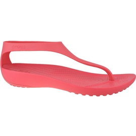 Sandalen, Flip-Flops Crocs Serena Flip W 205468-611 rot