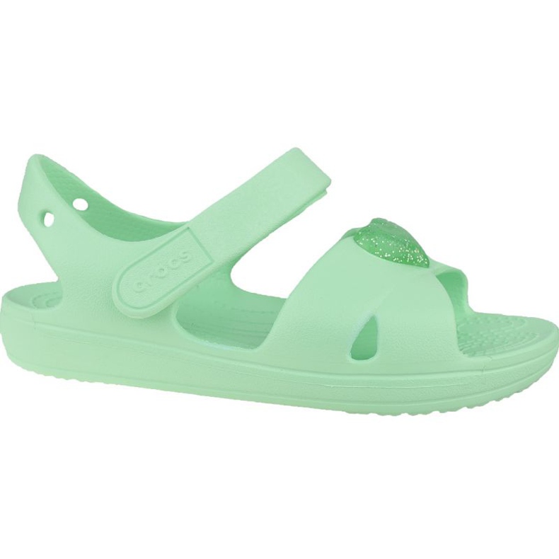 Crocs Classic Sandale mit Kreuzriemen K 206245-3TI ['blau'] grün