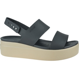 Crocs Brooklyn Low Wedge W 206453-07H marineblau