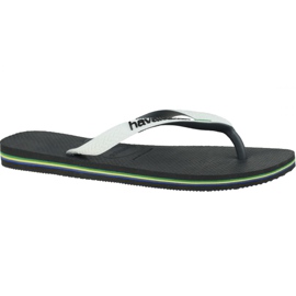 Havaianas Brasil Mix 4123206-0133 Flip-Flops weiß schwarz