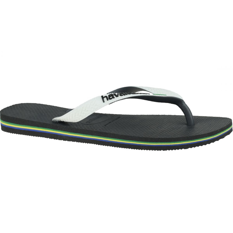 Havaianas Brasil Mix 4123206-0133 Flip-Flops weiß schwarz