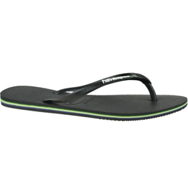 Havaianas Slim Brasil 4140713-0090 Flip-Flops schwarz