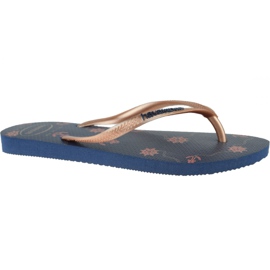 Havaianas Slim Nautial 4137125-1754 Flip-Flops lila marineblau