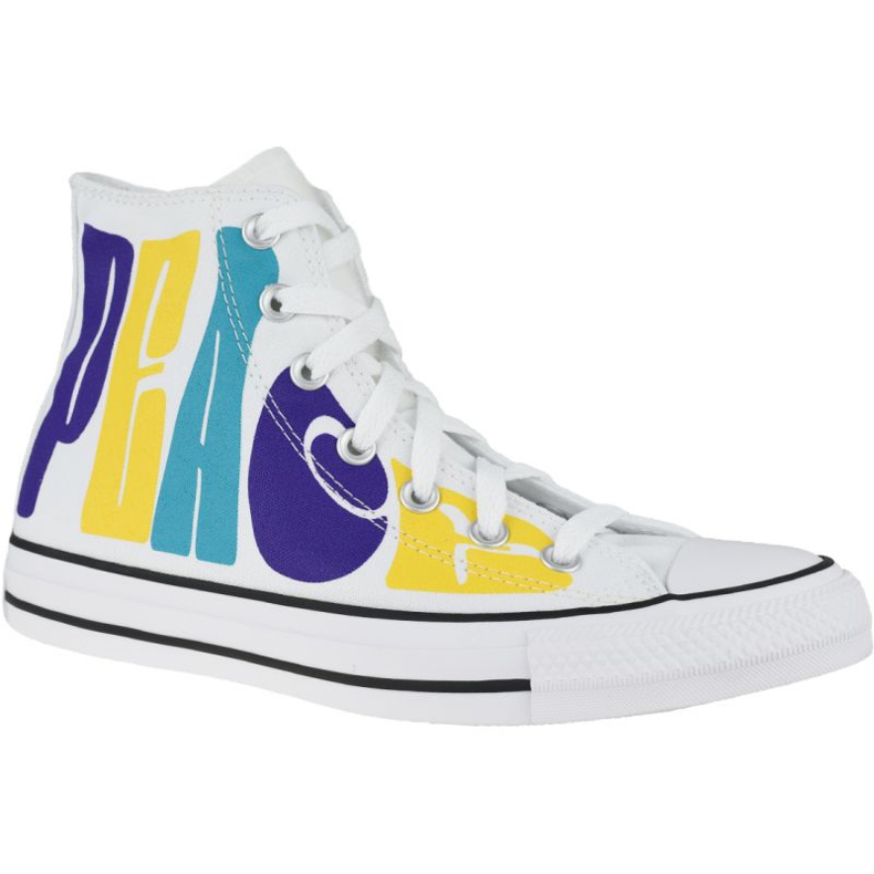 Converse Chuck Taylor All Star Hi Peace W 167892C Schuhe weiß