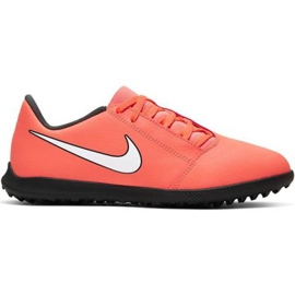 Nike Phantom Venom Club Tf Jr AO0400 810 Schuhe marineblau orangen und rottöne