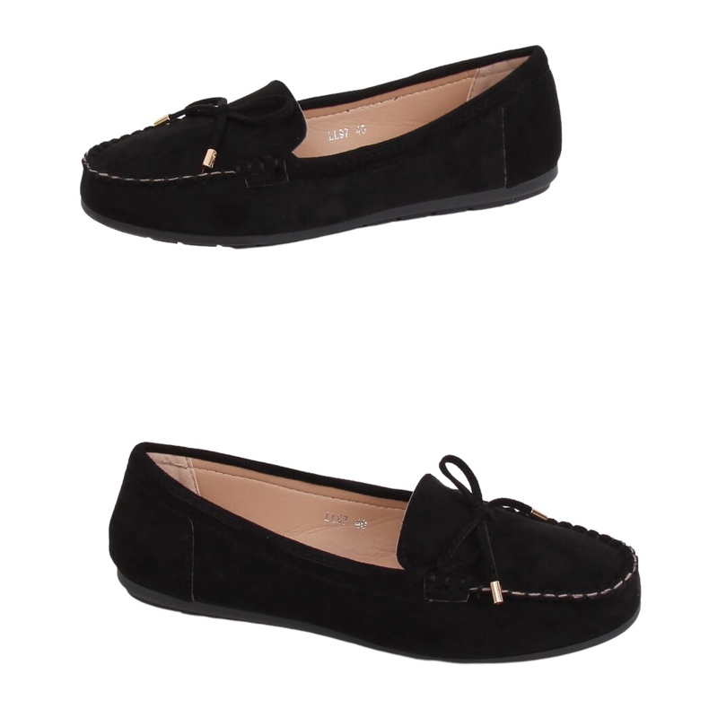 Schwarz Damen Slipper LL97 Schwarz