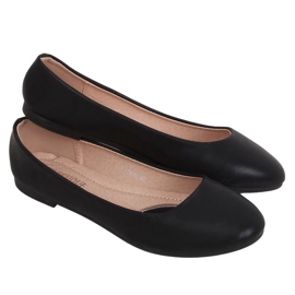 Schwarze Damen Ballerinas YSD817 Schwarz