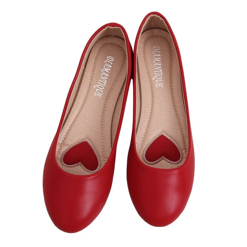 Rote Damenballerinas YSD817 Rot