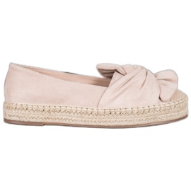 Seastar Wildleder-Espadrilles auf der Plattform braun