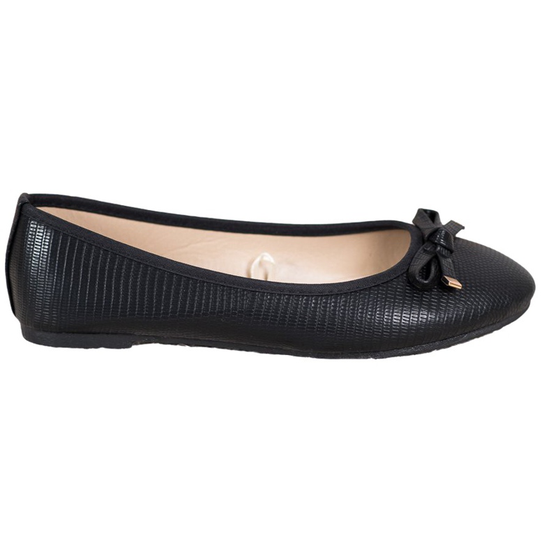 SHELOVET Lässige Ballerinas schwarz