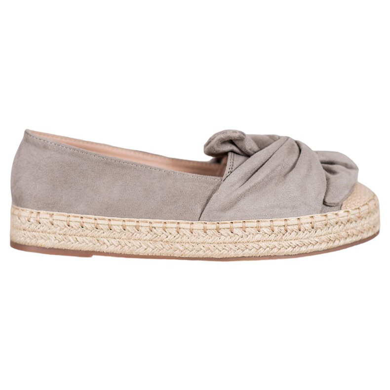 Seastar Wildleder-Espadrilles auf der Plattform beige