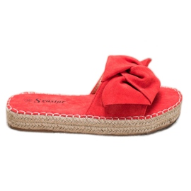 Seastar Espadrilles aus Wildleder rot