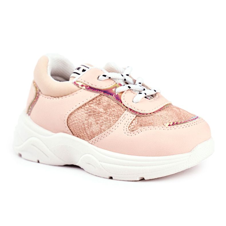 FRROCK Kinder Sportschuhe Pink Snake Matylda rosa