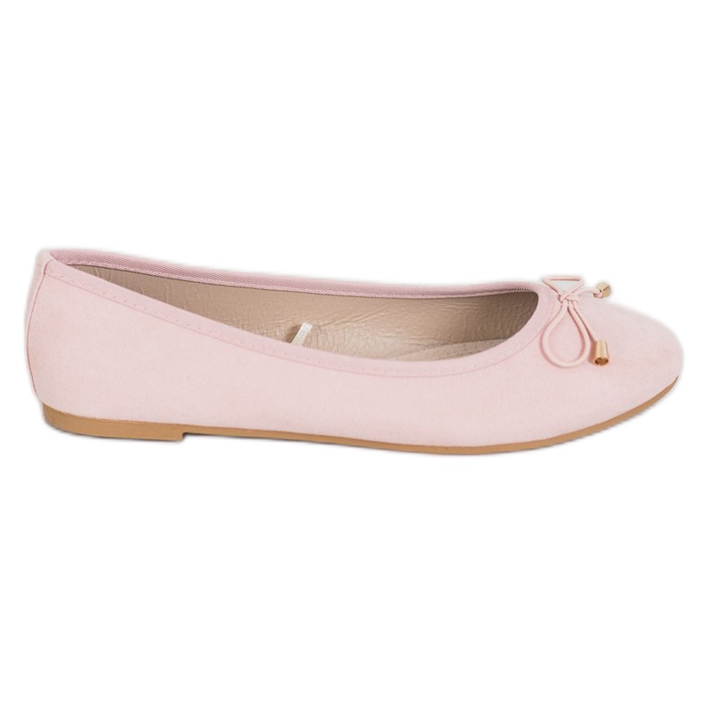 SHELOVET Lässige Ballerinas rosa