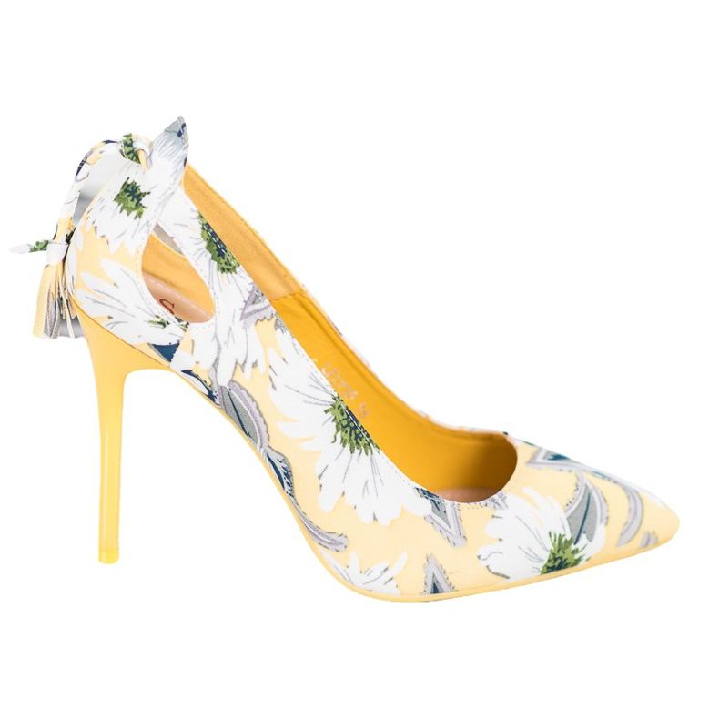 Seastar Stilvolle Pins in Blumen mehrfarbig gelb