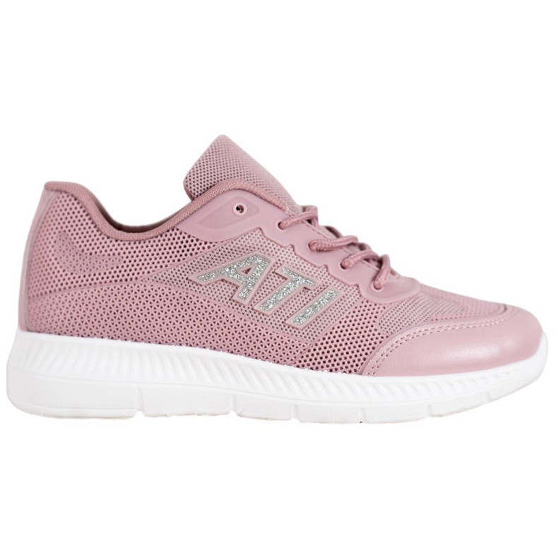 SHELOVET Bequeme Schuhe mit Mesh rosa